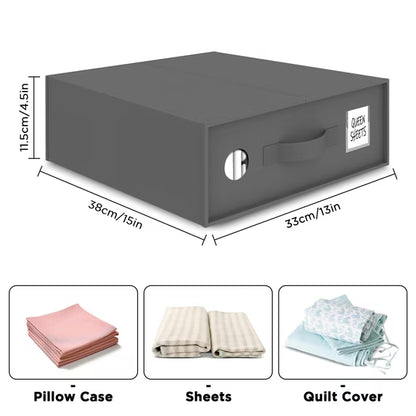 Foldable Bed Sheet Organizer Set